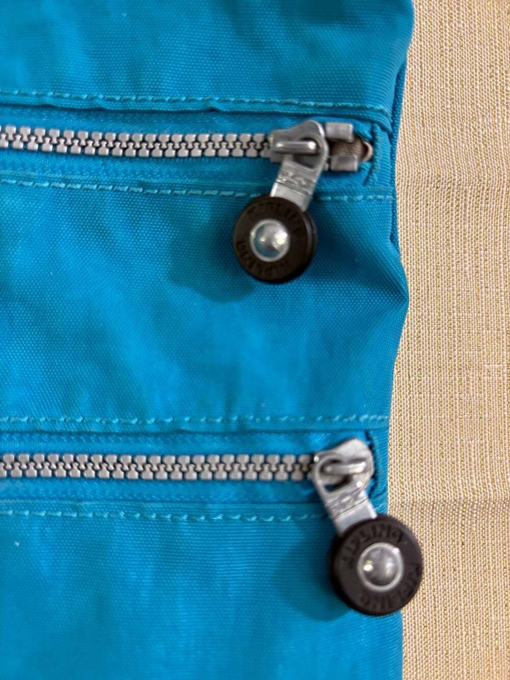 Kipling Keiko Small Crossbody Bag, Teal Blue - Picture 2 of 7